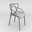 interior kartell masters mustard 3D model