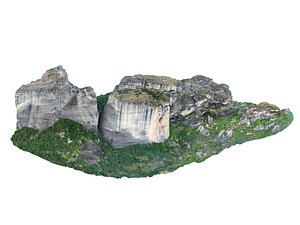 mountains scan nature 3D