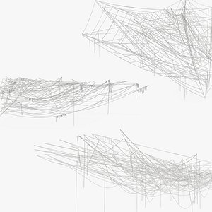 3D Spider Webs Collection 3