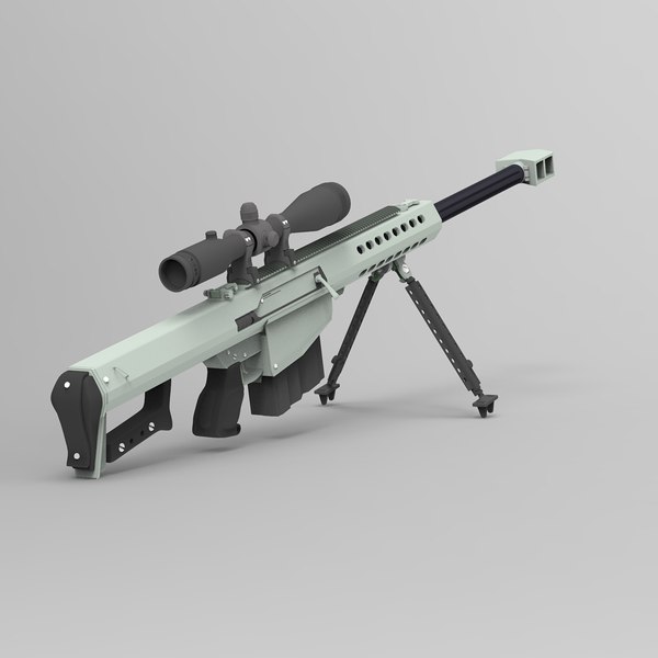 3D model simple barett sniper - TurboSquid 1434668