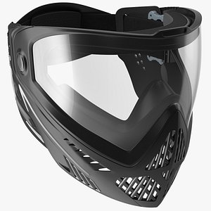 Airsoft Full Face Mask Black