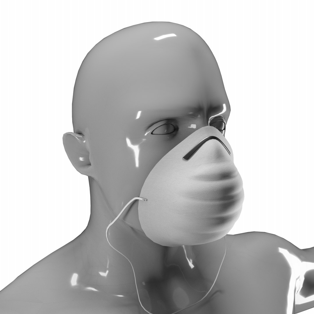 Face Mask 3D Model TurboSquid 1531404