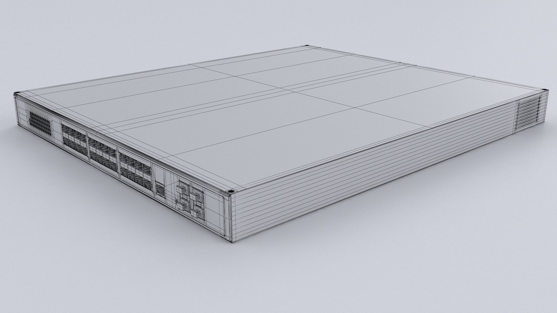 Network switch 3D model - TurboSquid 1652199