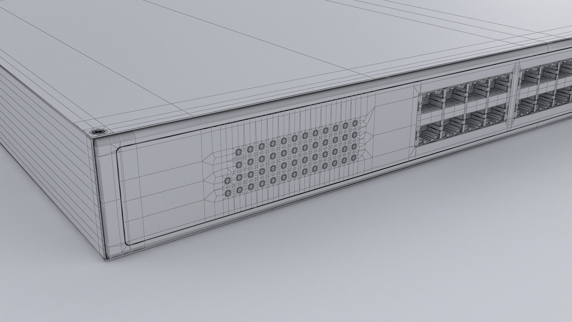 Network switch 3D model - TurboSquid 1652199