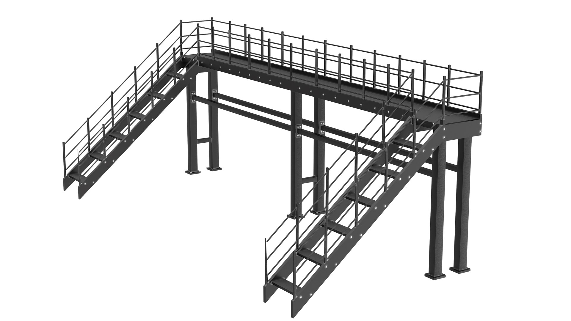 Industrial Bridge 3D - TurboSquid 2274482