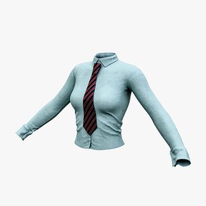 Formal Womens Shirt Tie