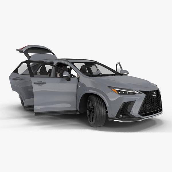 Cinema 4D용으로 제작된 새로운 2024 Lexus NX 하이브리드 그레이 3D 모델 TurboSquid 2179035
