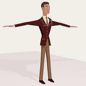 Cartoon man