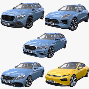 Generic Cars Collection - 5 pack