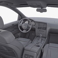 Interior Audi Q7 2005-2015 M 1