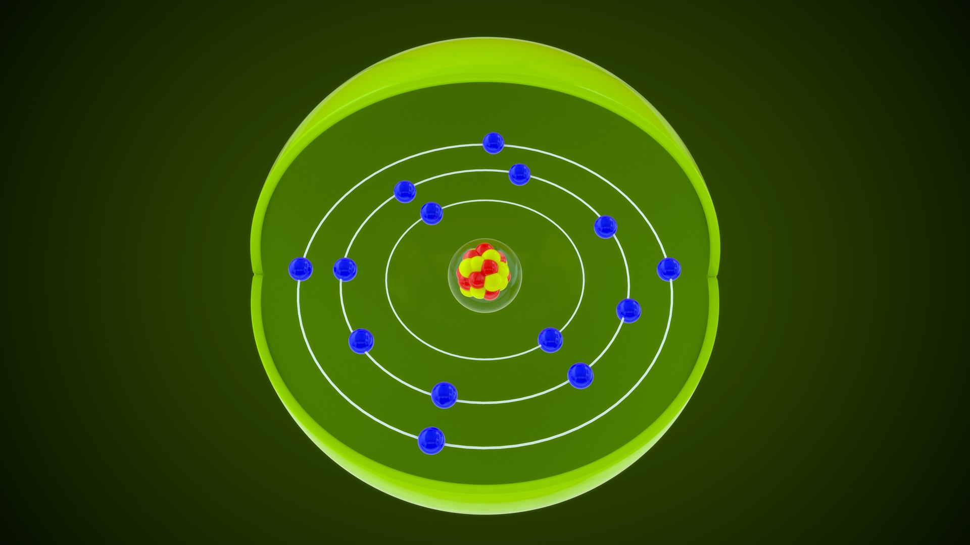 Silicon Atom 3D Model - TurboSquid 2132378