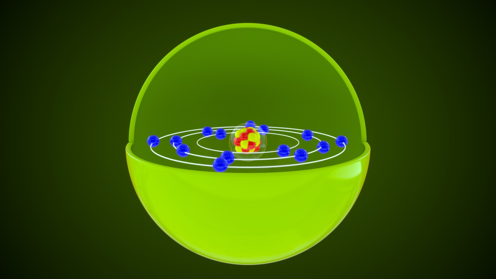 Silicon Atom 3D Model - TurboSquid 2132378