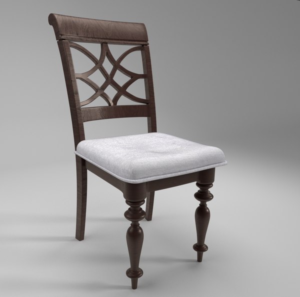 3d chair kitchen model