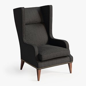 alae wing chair 3D