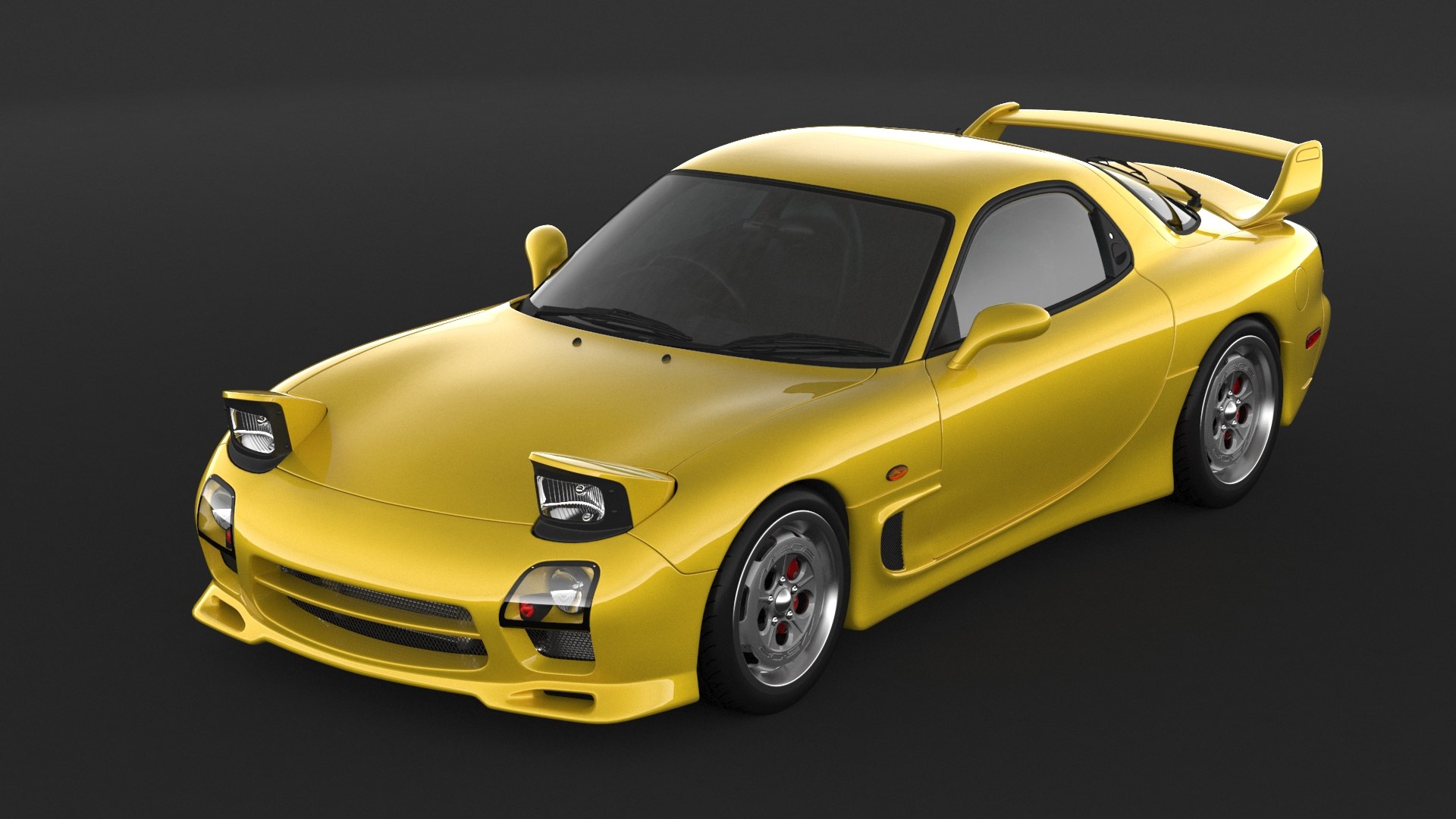 3D Mazda RX-7 A-Spec - TurboSquid 2079694