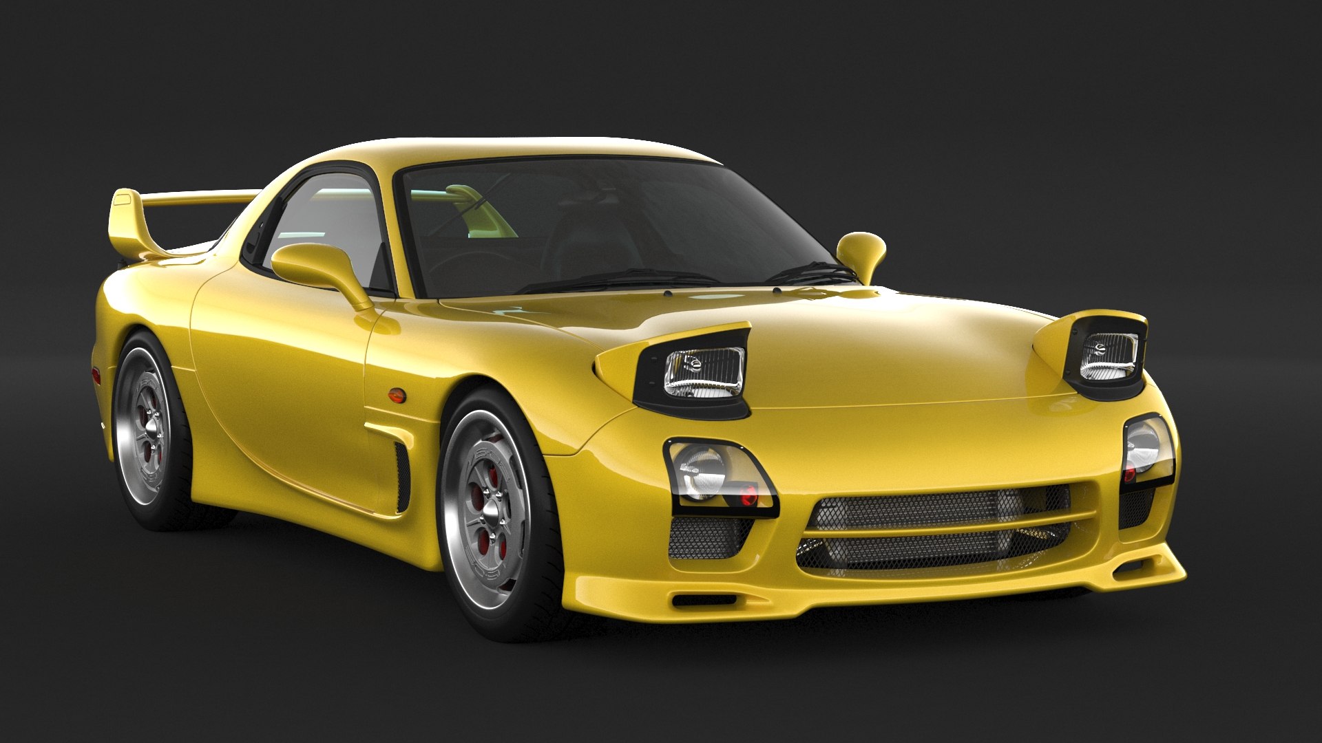 3D Mazda RX-7 A-Spec - TurboSquid 2079694