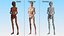 Standing Anorexic Woman 3D model