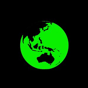 3D Green Earth model