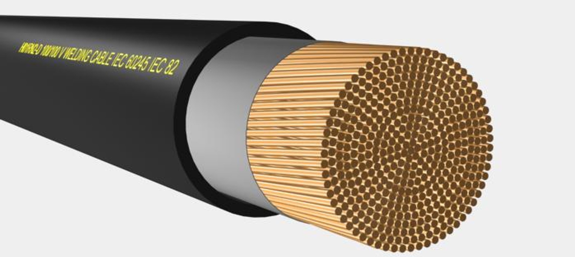 3d Model Welding Cable H01n2d 100100