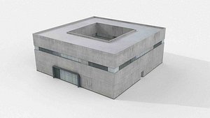 Brutalist Exhibition Hall