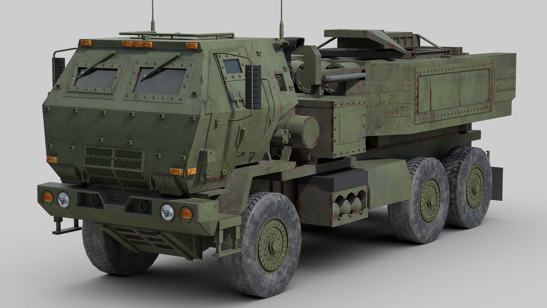 3D M142 HIMARS Model - TurboSquid 2036223