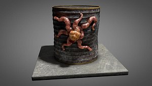 Tin Can Monster Fungi Creature