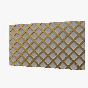 3D model Plaster Decorative Bow DS427