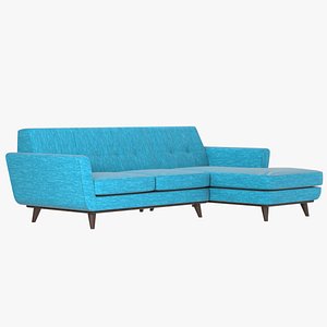 3D model realistic joybird sectional sofa