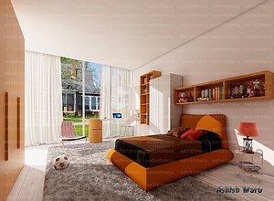 bedroom 3d fbx