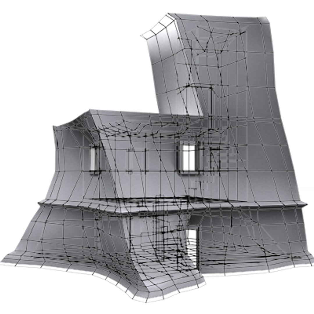 3d Fantasy House Model