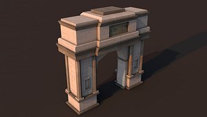 3D rome arch model