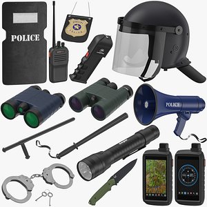 Police Equipment Collection 01