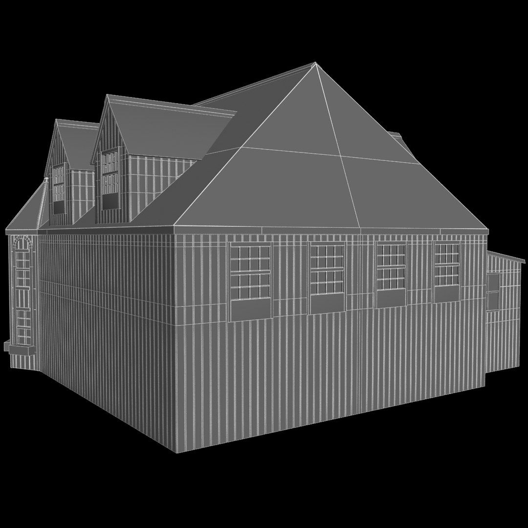 house crib 3d model