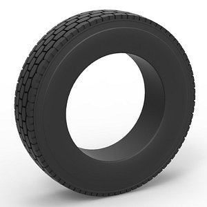 Diecast semi truck tire Scale 1 to 25 model