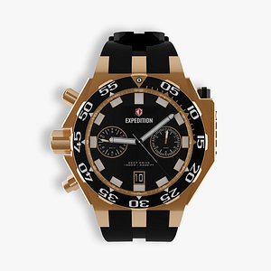 Watch Expedition E6641M Black Gold