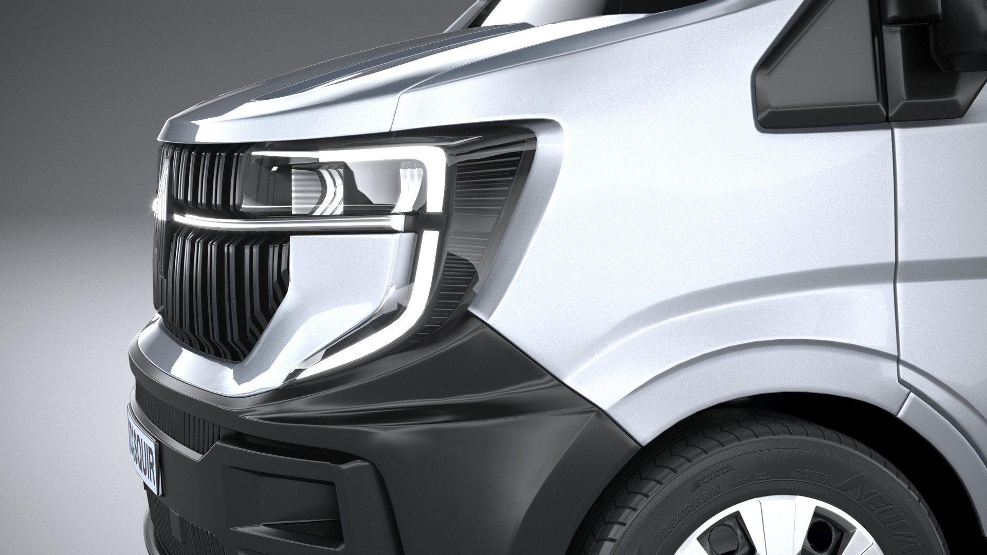 Hood Bonnet Deflector / Bug Shield For Renault Master 2014-2019 (short