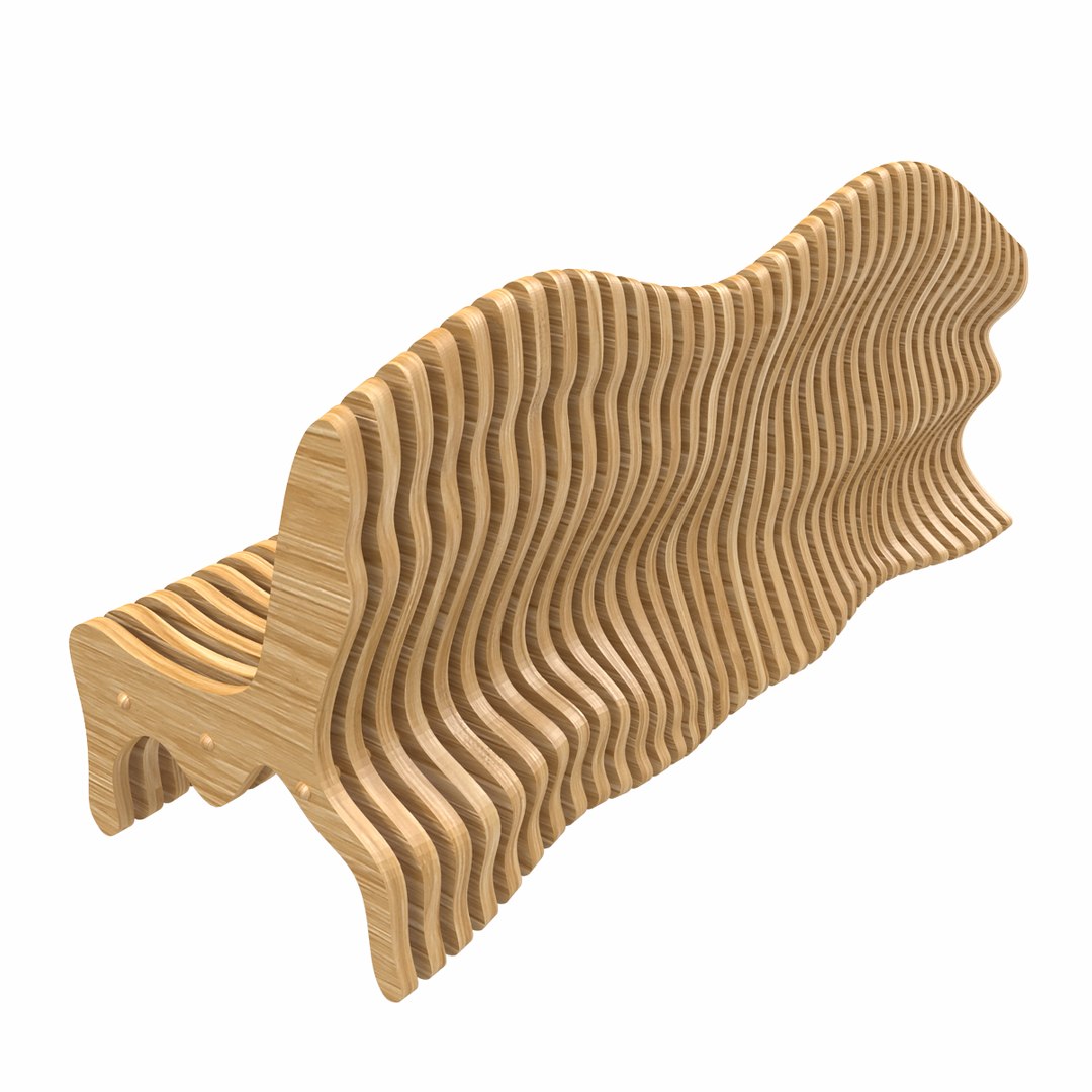 3D Parametric Bench Model - TurboSquid 1393644