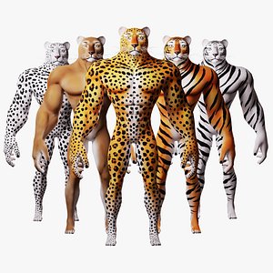 3D fantasy character model