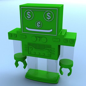 maya robot bank