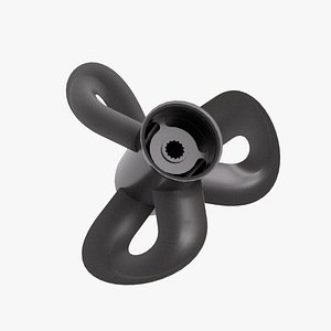 TOROIDAL PROPELLER FOR ALL BOAT ENGINES BETWEEN 10-20HP READY TO 3D PRINT