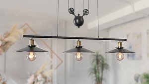 Ceiling Industrial Lamp 3D