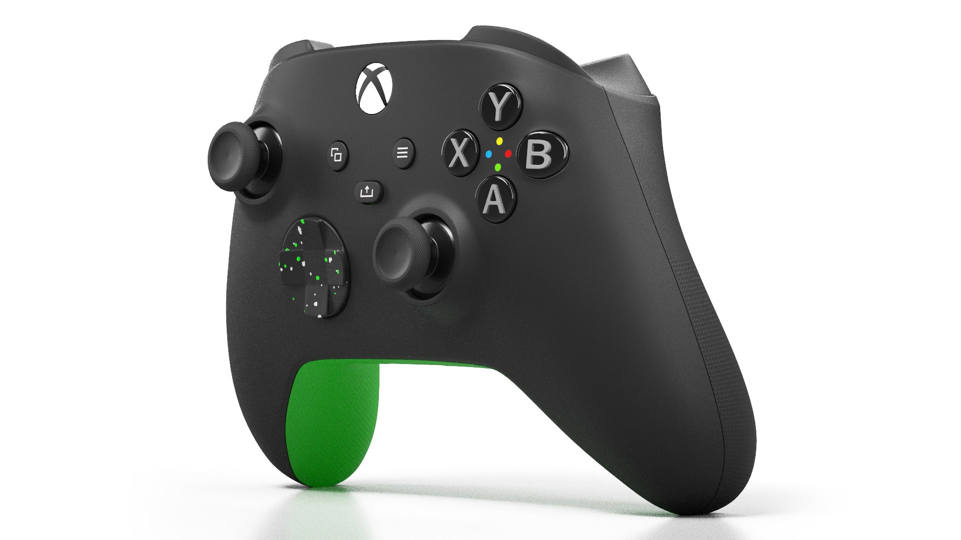 Xbox Series X Console And Controller Galaxy Black 3D Model - TurboSquid ...