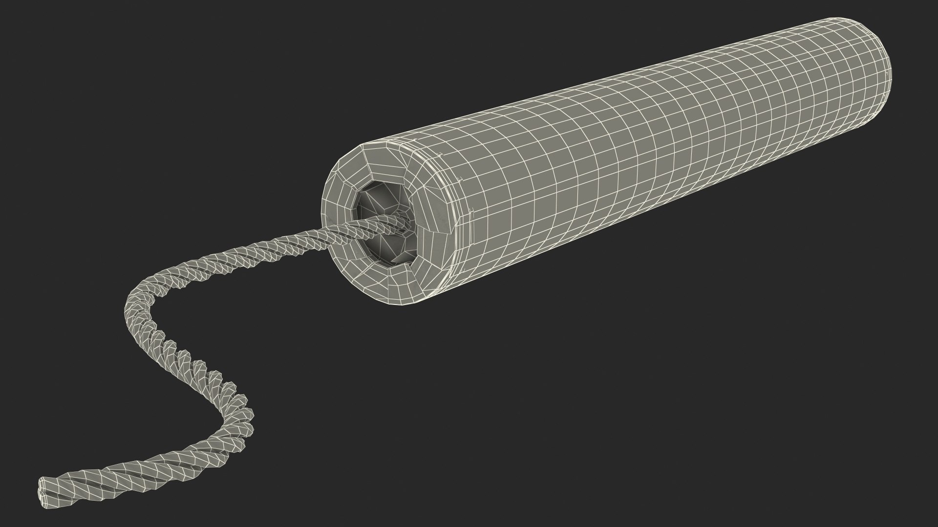 3D Stick Dynamite Dirty Model - TurboSquid 1471866