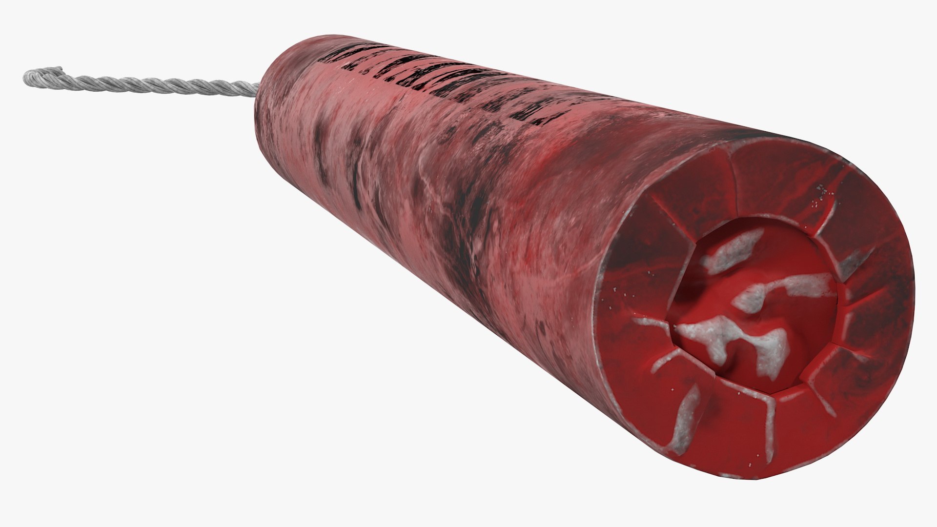 3D Stick Dynamite Dirty Model - TurboSquid 1471866