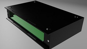 3D model Universal Box for PCB Ready for Molding and Printing