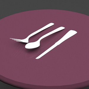 Fork_Spoon_Knife Set MAX 2011