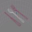 Fork_Spoon_Knife Set MAX 2011