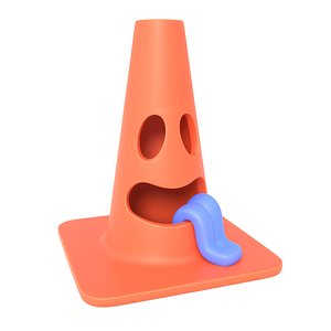 Cono De Tráfico Gratis 3D Modelos para Descargar