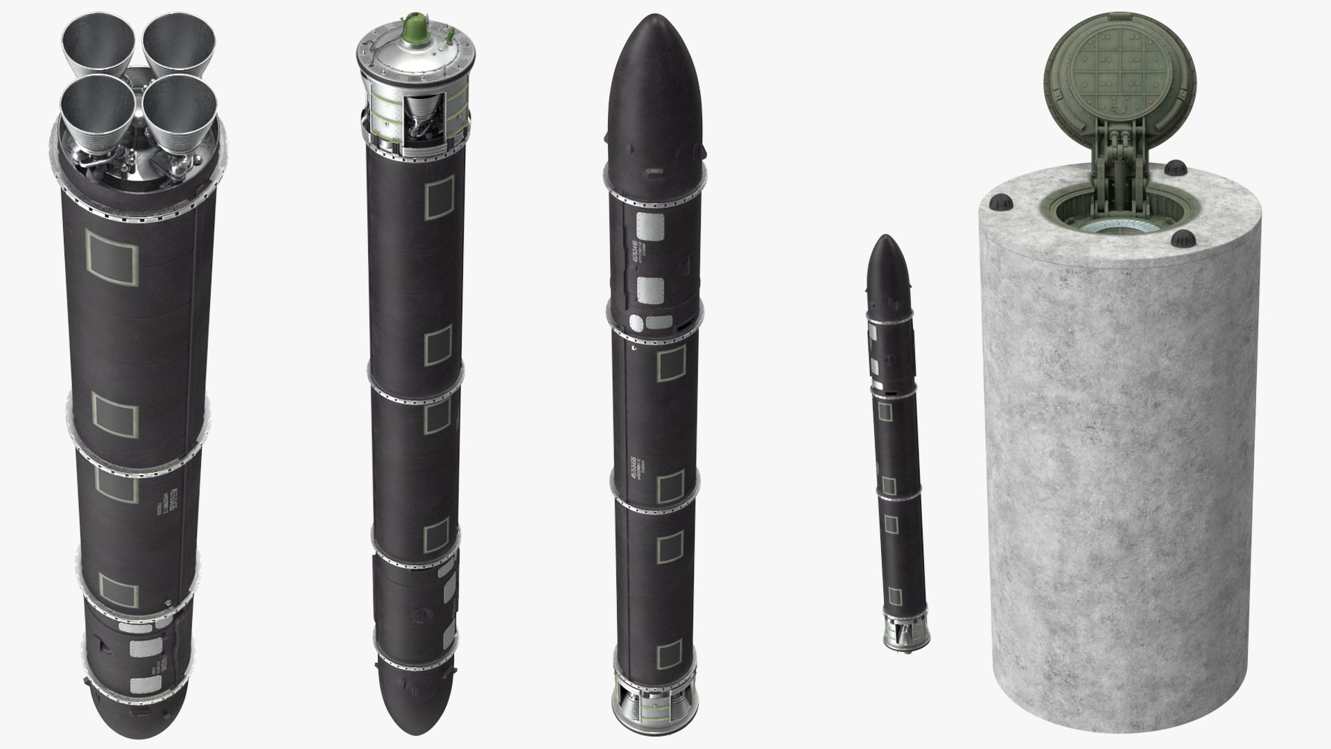 3D Silo Based Missile System Sarmat Rigged https://p.turbosquid.com/ts-thumb/Cu/qmRHDW/ql/silobasedmissilesystemsarmatrigged3dmodel022/jpg/1706672067/1920x1080/fit_q87/4f745c8c4464dbcaa1b823e3e08fd030306d9437/silobasedmissilesystemsarmatrigged3dmodel022.jpg
