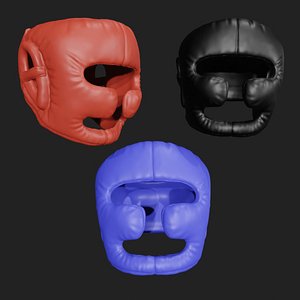 3D Boxing Headgear
